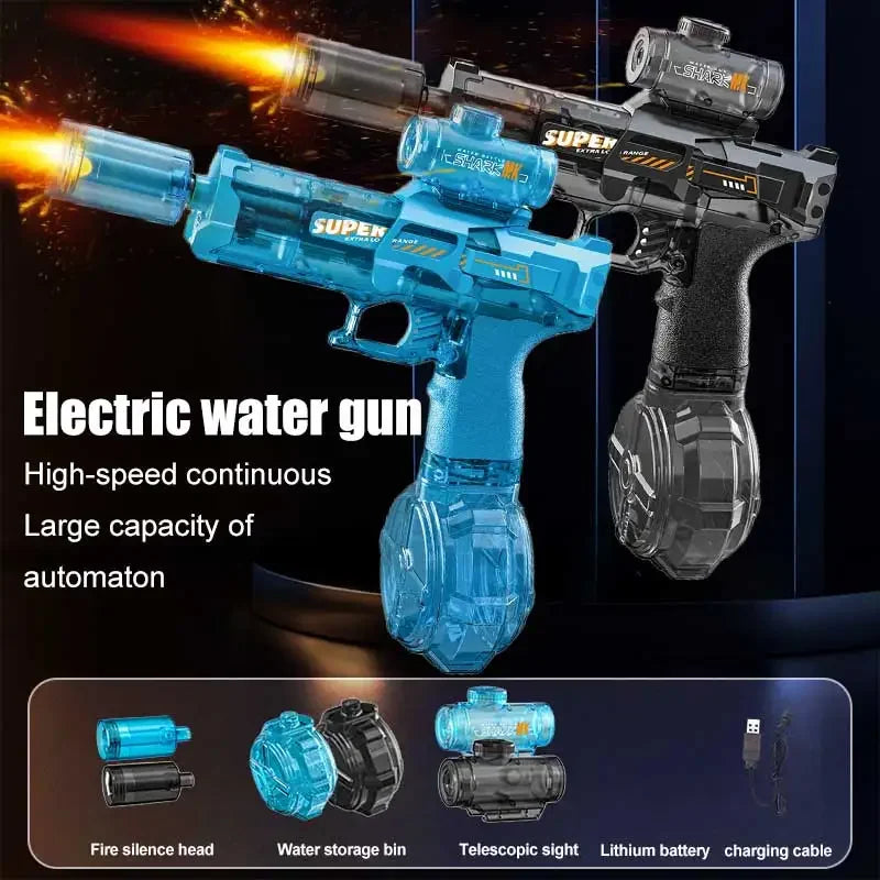 Flash squirt pistol