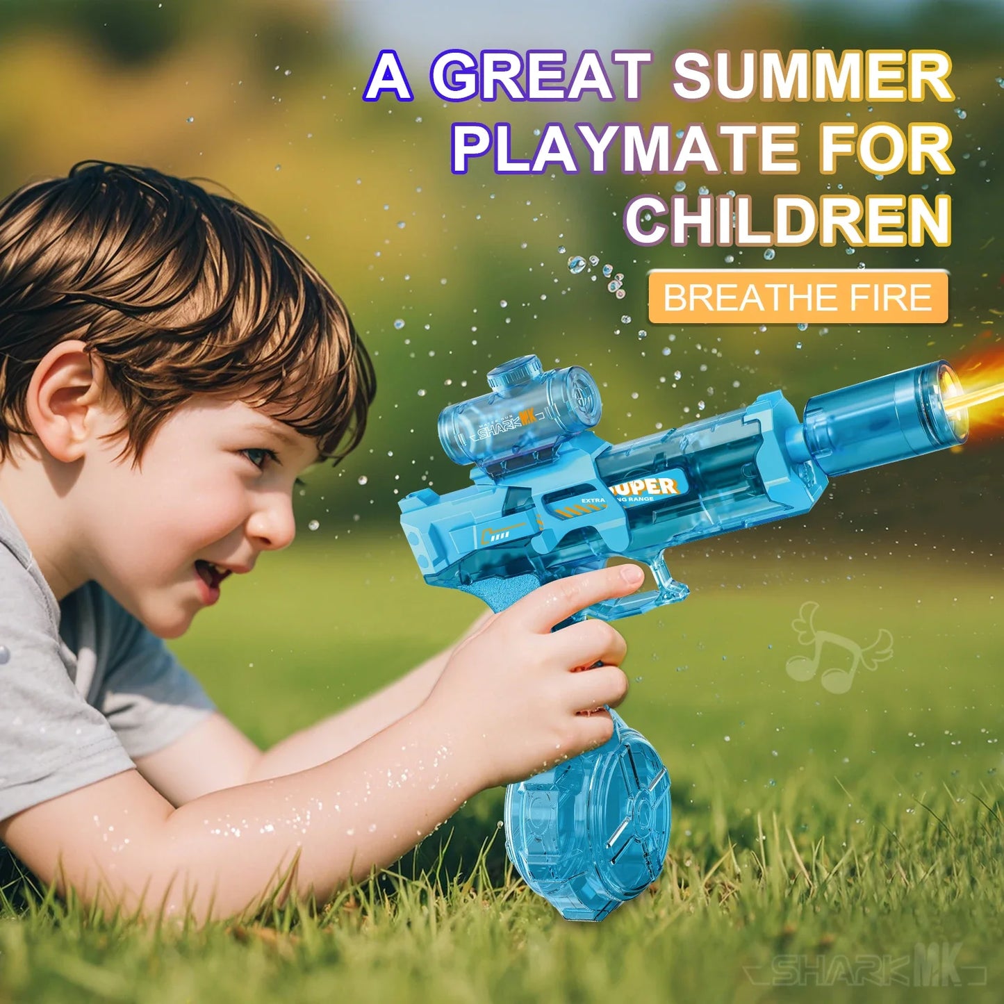 Flash squirt pistol